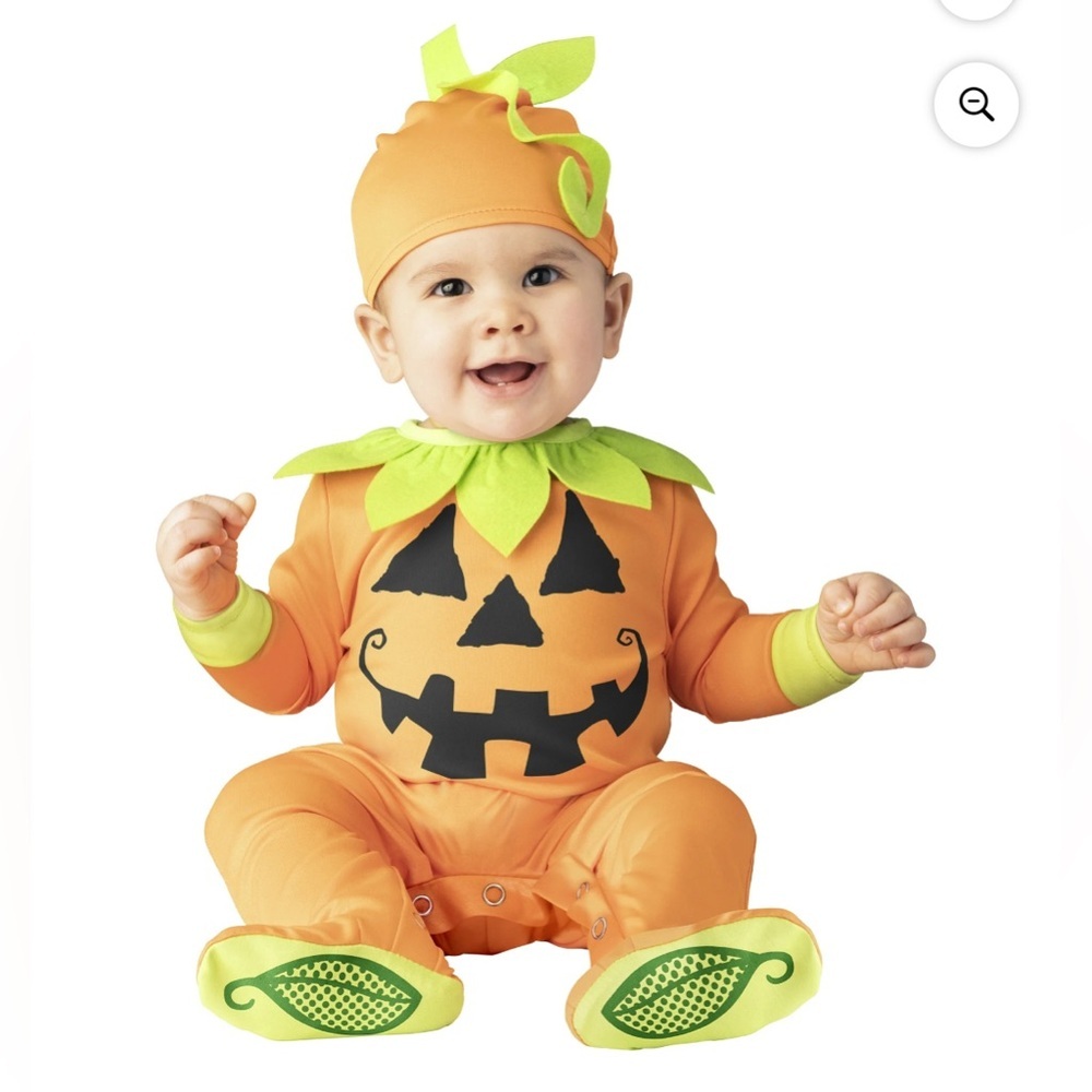 NEW Jack -O Lantern Halloween Costume for Infant, Size 0-6 M